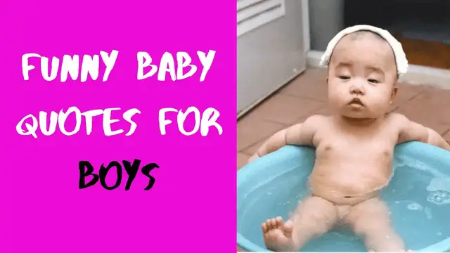 Video thumbnail for Funny Baby Quotes For Boys: KAVEESH MOMMY