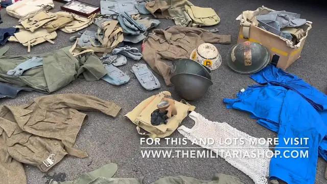 Video thumbnail for New stock in at The Militaria Shop