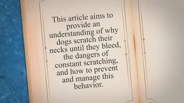 'Video thumbnail for Dog Scratches His Neck Until It Bleeds [Guide]'