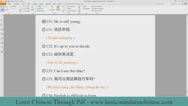 'Video thumbnail for Phrases to Speak Chinese Fluently - Part 23'