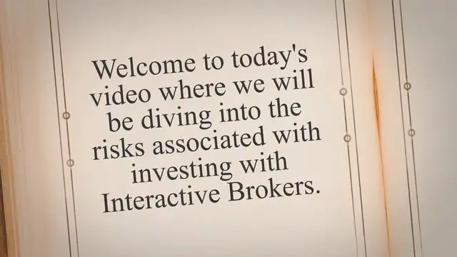 Video thumbnail for Can Interactive Brokers Go Broke? Evaluating the Risks, Stability, and Safety Measures for Your Investments