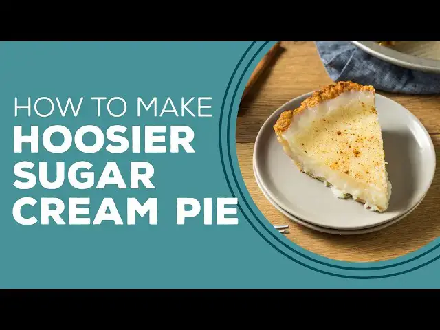 Video thumbnail for Blast from the Past: Hoosier Sugar Cream Pie Recipe