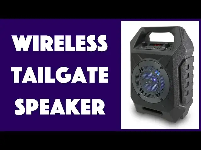 'Video thumbnail for iLive ISB408B Wireless Tailgate Speaker Reviewed!'