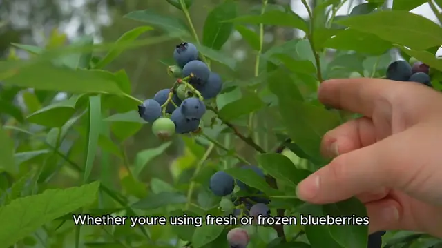 'Video thumbnail for blueberry pie recipe'