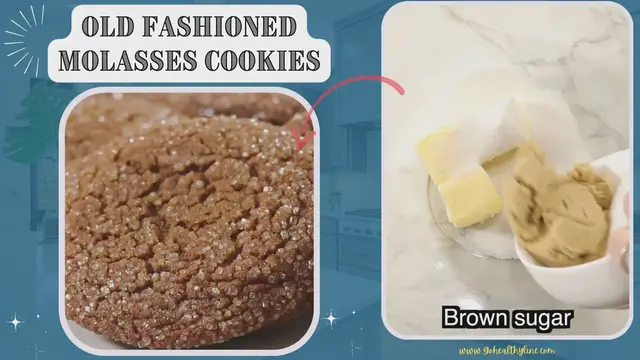 Video thumbnail for Old Fashioned Molasses Cookies