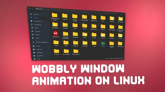 Video thumbnail for Adding wobbly window animation effect on Linux (Ubuntu, Manjaro, Mint, POP! OS)