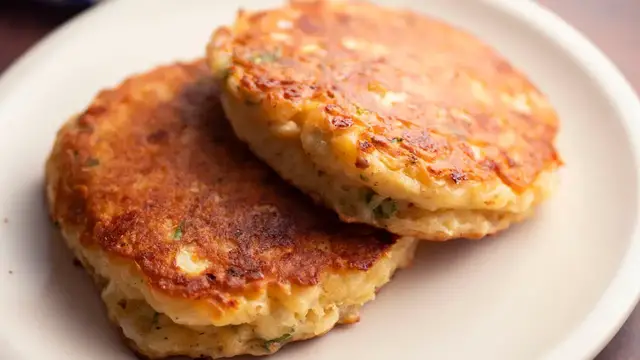 Video thumbnail for Savory Pancakes in 15 Minutes