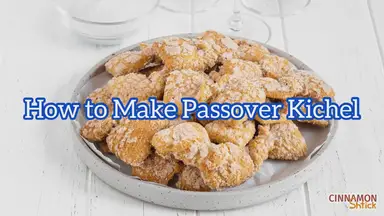 'Video thumbnail for How to Make Passover Kichel'