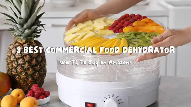 Video thumbnail for 3 Best Commercial Food Dehydrator Worth To Buy on Amazon!