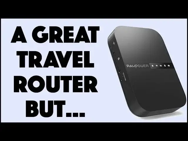 'Video thumbnail for The RAVPower AC750  TravelRouter - A Candid Demo & Review'