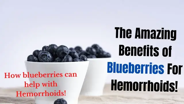 'Video thumbnail for The Amazing Benefits of Blueberries For Hemorrhoids!'