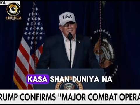 Video thumbnail for Manufar Trump Kan Yaki Da Iran Ba Ta Bayyana Ba Bayan Sakonnin Da Ba Su Da Tsari Game Da Burin Yaki.