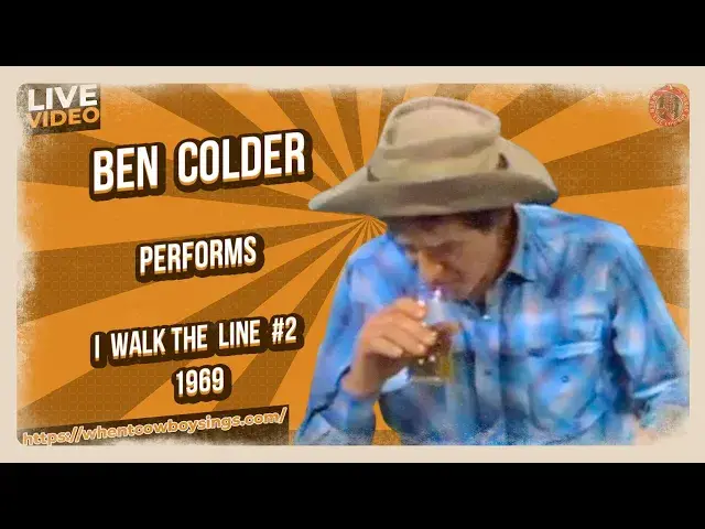 Video thumbnail for Ben Colder - I Walk the Line #2 1969 ( AKA Sheb Wooley )