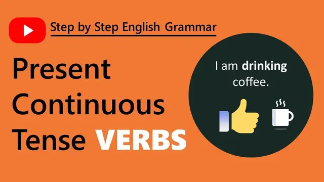 Video thumbnail for Present Continuous Verbs