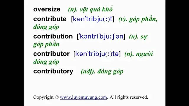 Video thumbnail for Learn English Vocabulary - Grade 10 - Unit 09 - Lesson 02