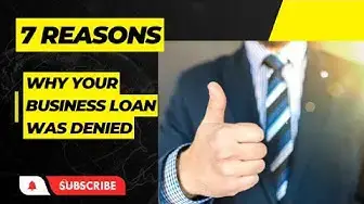 Video thumbnail for 7 Reasons Why Your Business Loan Was Denied 💸 #businessloan