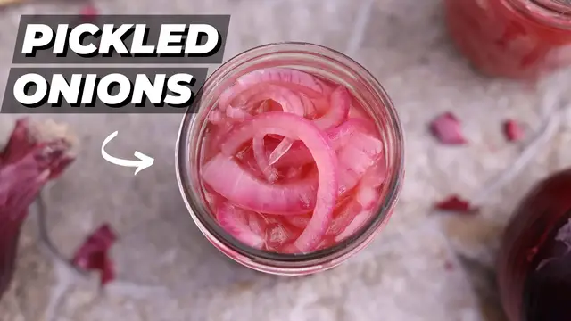Video thumbnail for The EASIEST way to Make Pickled Onions