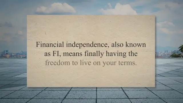 Video thumbnail for How To FI: Everything You Need (With FI Calculator)