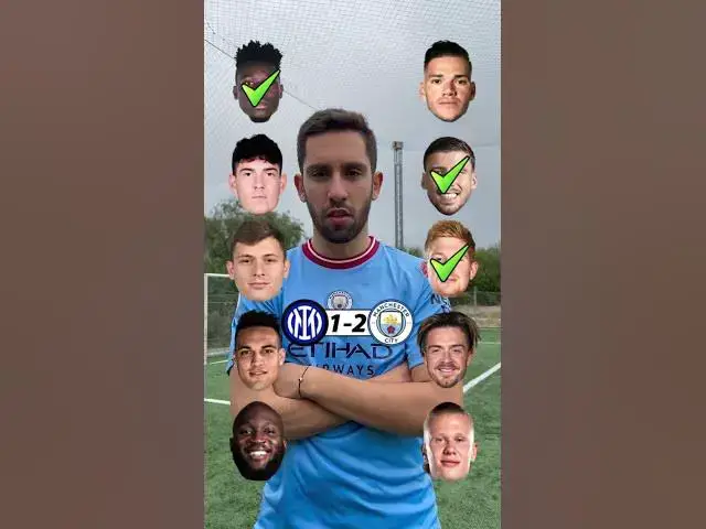 'Video thumbnail for Manchester city vs Inter #football #challenge #manchestercity #inter #championsleague #final'