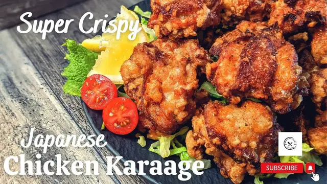 Video thumbnail for Super Crispy Chicken Karaage Recipe - Easy Japanese Style Fried Chicken