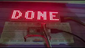 Video thumbnail for 4-in-1 8×8 LED Dot Matrix Display with Raspberry Pi Pico