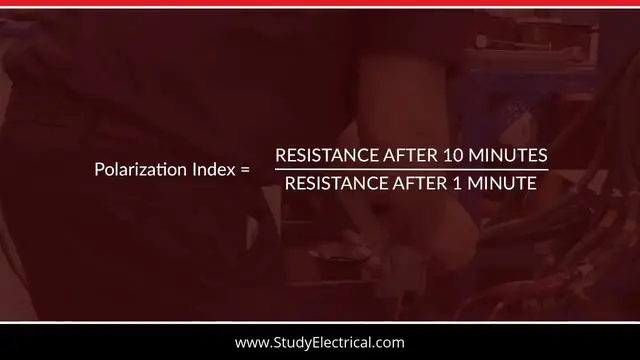 'Video thumbnail for Polarisation Index Test (Insulation Resistance Test) of HV Motors'