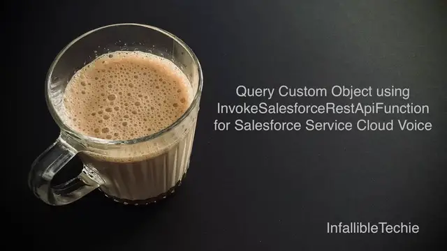 Video thumbnail for Query Salesforce Custom Object using InvokeSalesforceRestApiFunction