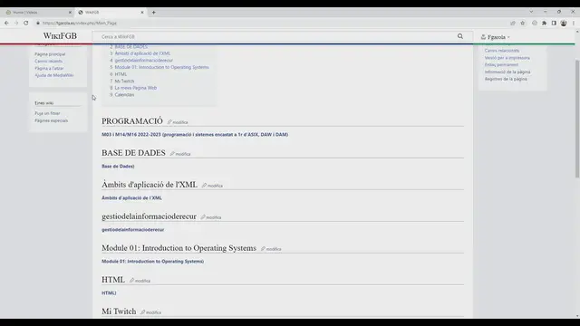 Video thumbnail for ➡️Como Funciona MediaWiki |WikiFGB|⬅️