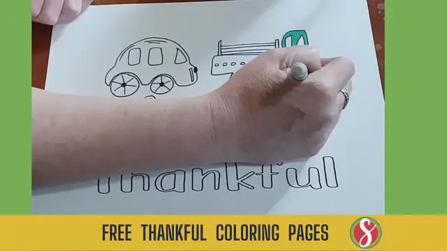 Video thumbnail for Thankful Coloring Page For Kids