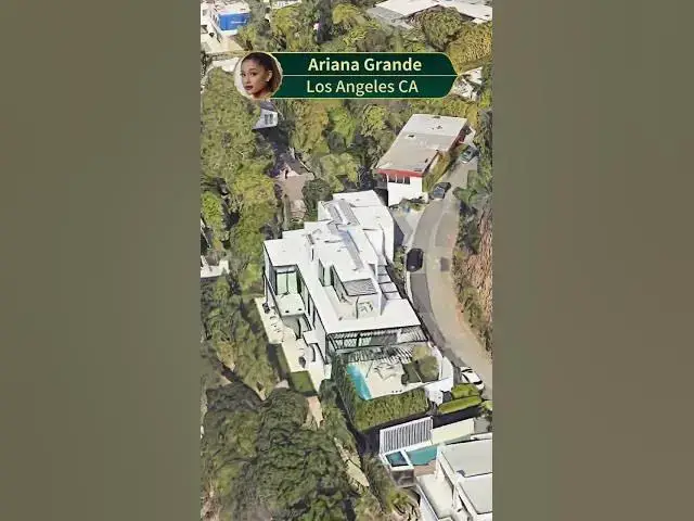 Video thumbnail for Ariana Grande house #shorts