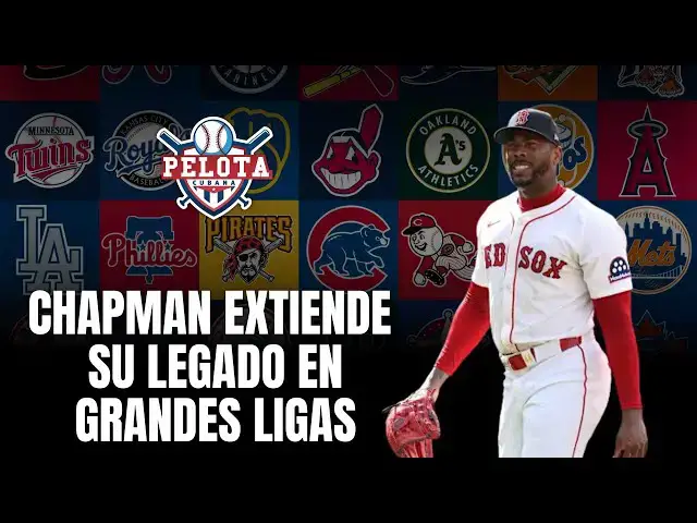Video thumbnail for Aroldis Chapman extiende su legado en Grandes Ligas