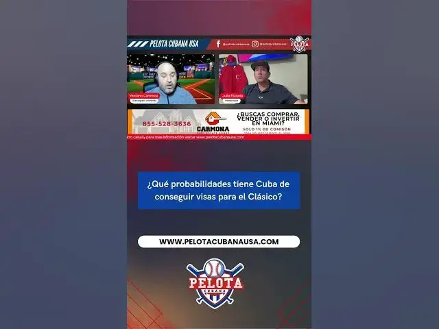 Video thumbnail for ¿Qué probabilidad tiene Cuba de recibir las visas para el Clásico Mundial?