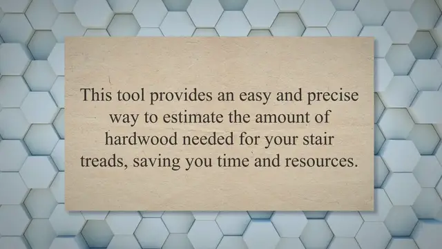 Video thumbnail for Hardwood Stair Tread Calculator