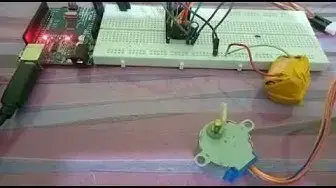 Video thumbnail for DRV8825 Motor Driver and 28BYJ-48 Stepper Motor With Arduino