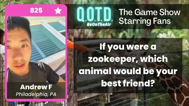 Video thumbnail for Our Favorite Answers: Andrew's best zoo friends would be the bunnies!