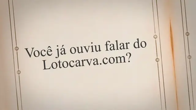 'Video thumbnail for Como usar desdobramentos lotocarva.com'