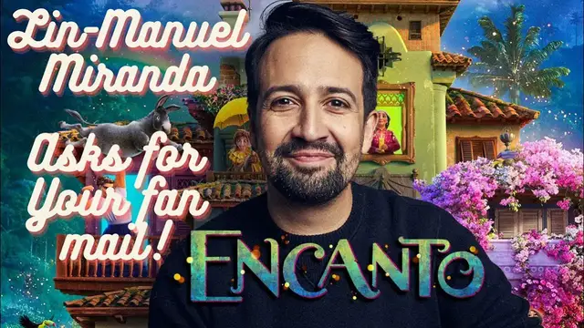 Video thumbnail for Encanto/Hamilton Composer Lin-Manuel Miranda: How to Send Fan Mail /  Request Autograph