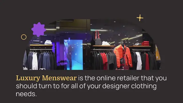 Video thumbnail for The Only Web Store You Need For Men’s High End Fashion: