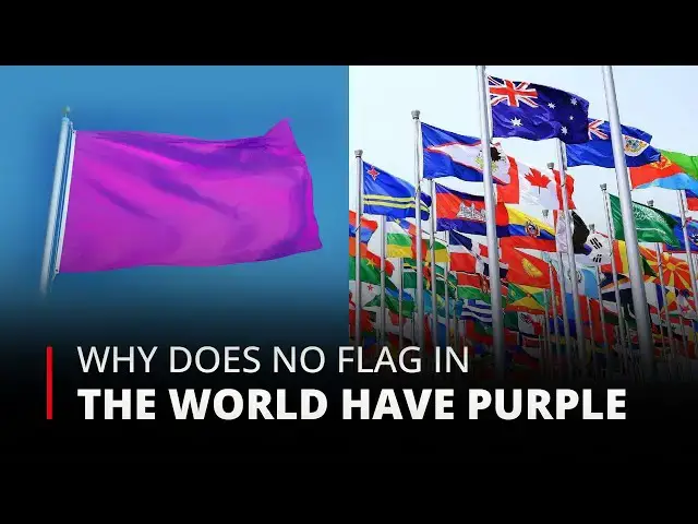 Video thumbnail for Why Does No Flag in the World Have Purple| 12am News