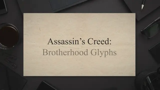 Video thumbnail for Assassin's Creed: Brotherhood Glyphs and Where to Find Them