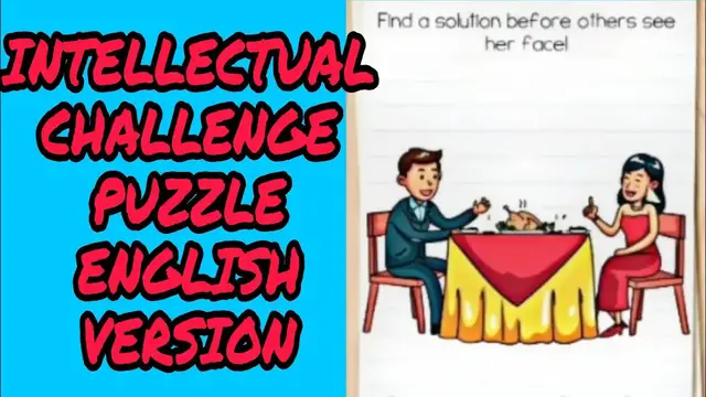 Video thumbnail for Giải đố thử thách trí tuệ phiên bản tiếng anh #24 | Tìm giải pháp để người khác thấy khuôn mặt cô ấy