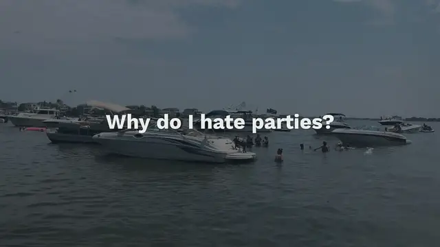 Video thumbnail for “Why do I hate parties” 12 reasons why