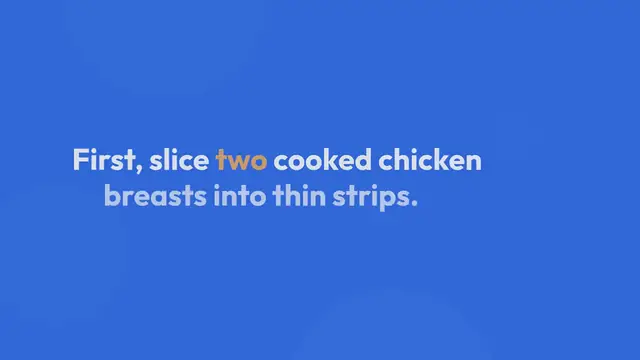 Video thumbnail for Chicken Caesar Wraps Recipe