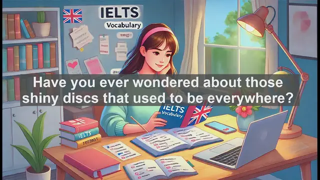 Video thumbnail for 2500 Must Know IELTS 5.5 Vocabulary - What is a CD? Essential IELTS Vocabulary Explained