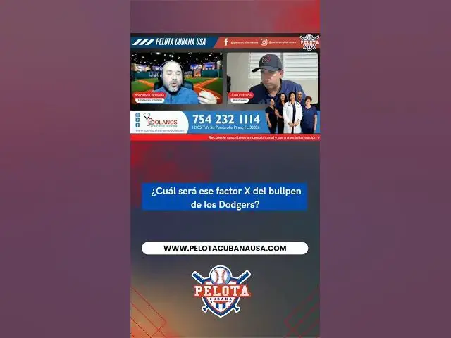 Video thumbnail for ¿Cuál será ese factor X del bullpen de los Dodgers?