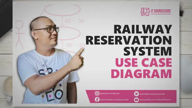 Video thumbnail for Use Case Diagram for Railway Reservation System