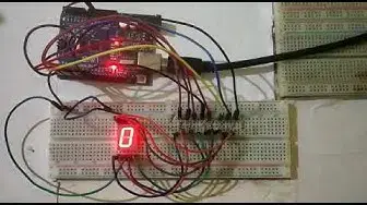 Video thumbnail for 7 Segment Display using Arduino