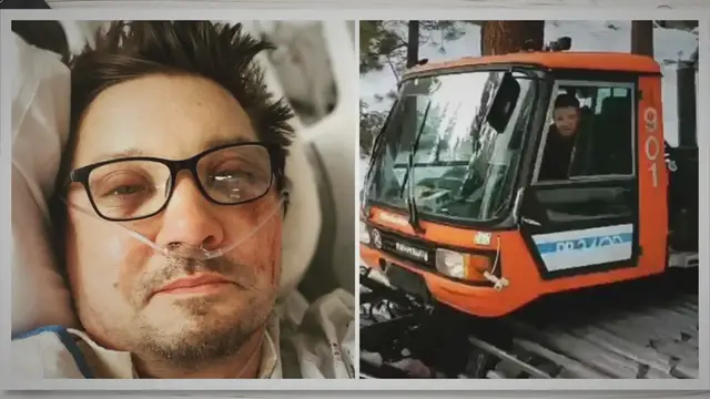 Video thumbnail for Jeremy Renner’s Snow Plough Injuries ‘Worse Than Anyone Knows’