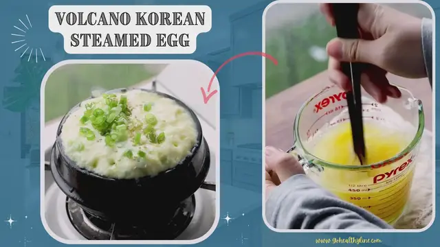 Video thumbnail for Volcano Korean Steamed Egg
