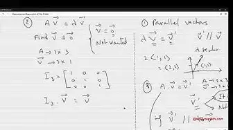 Video thumbnail for Eigenvalues and Eigenvectors of a 3 by 3 Matrix